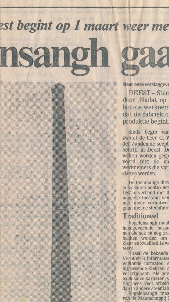 1988 – Een nieuw begin