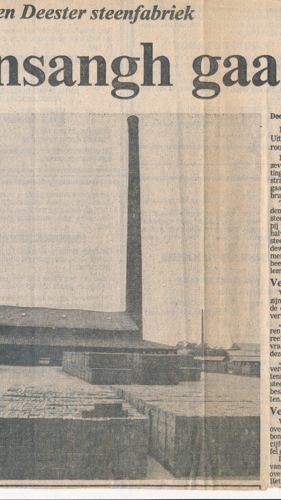 1987 – Vogelensangh moet sluiten